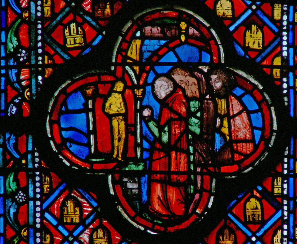 Window w10 the Idolaters Ez VI 13 af French School