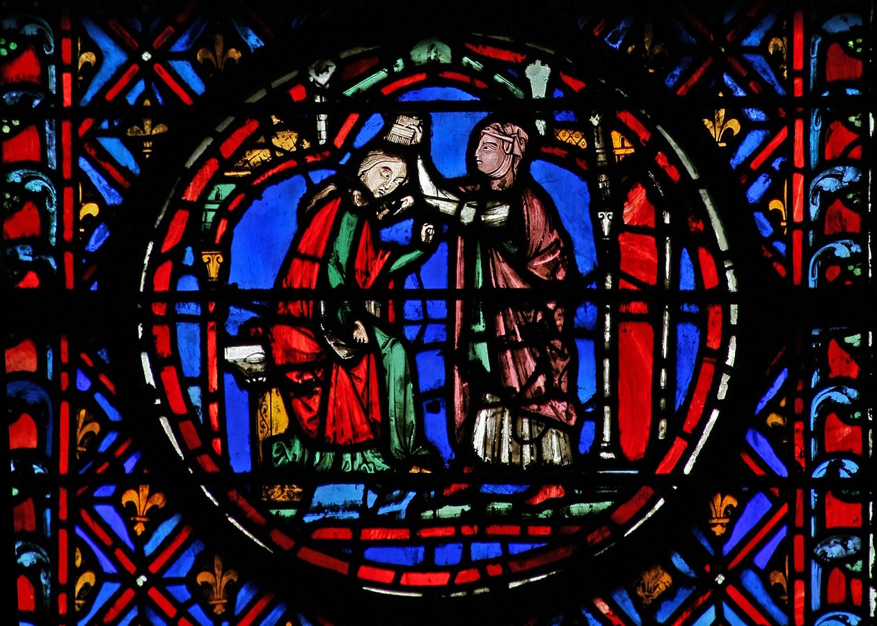 Vindue w12 Judith bliver påklædt Judith XII 15 af French School