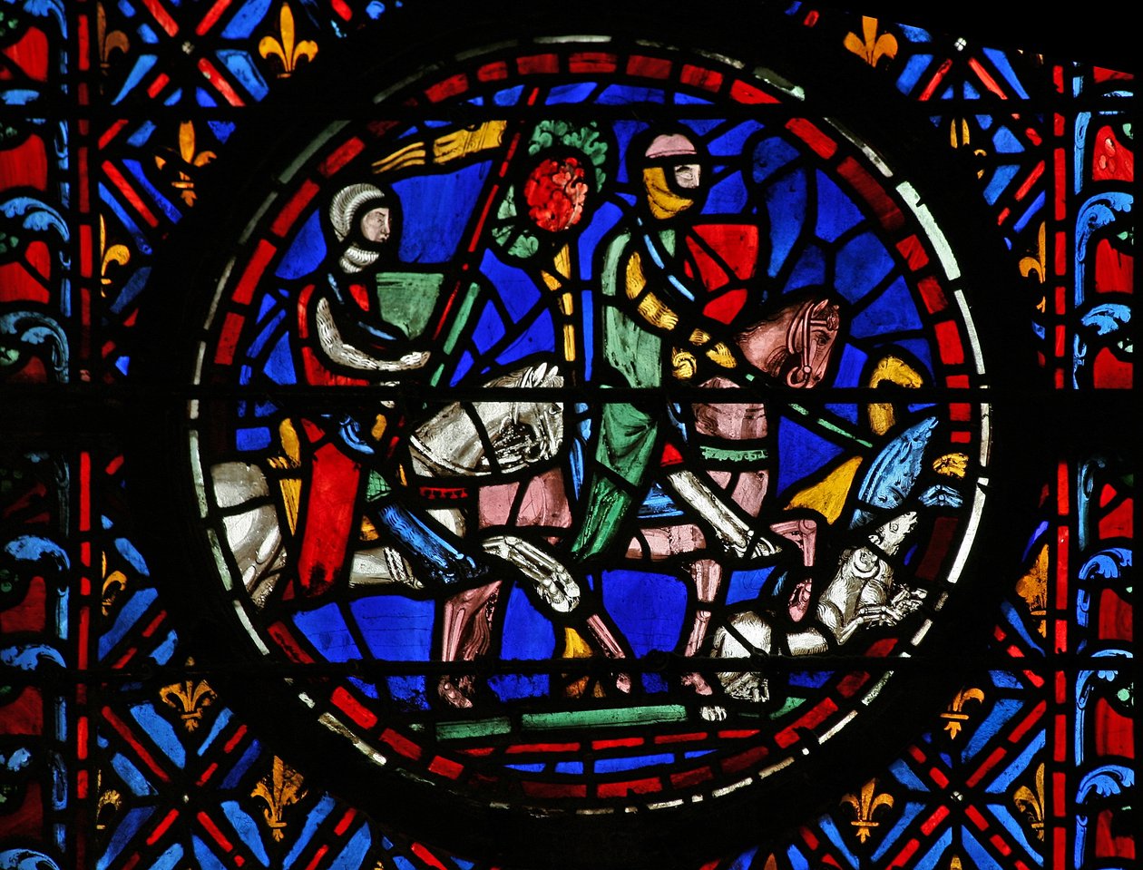 Vindue w12 Plyndring Judith II 12-13 af French School