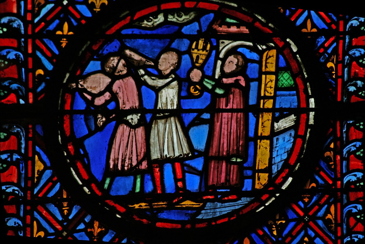 Vindue w12 folket kapitulerer - de tilbyder byens nøgler Judith III 9-17 af French School