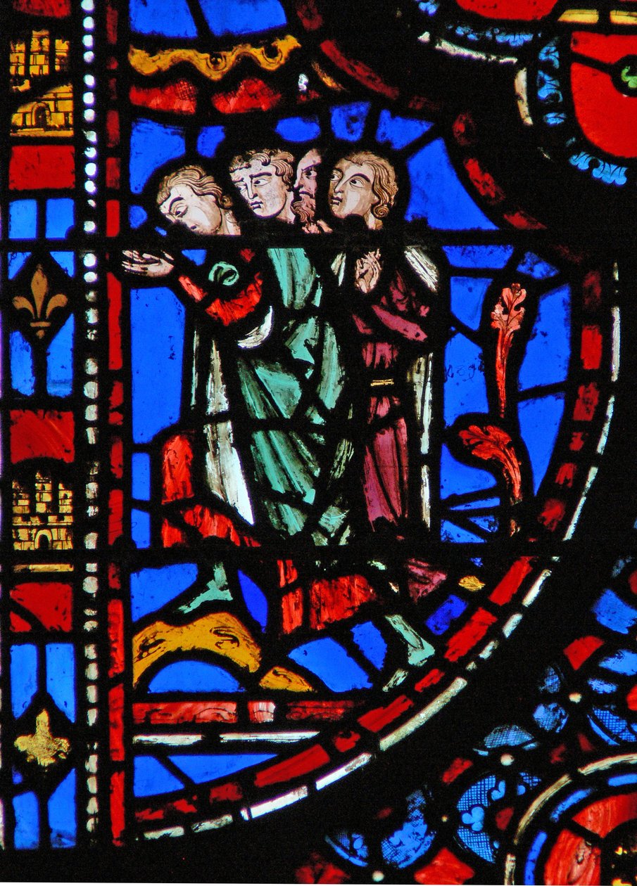 Vindue w13 publikum før Haman Esth III 2 af French School