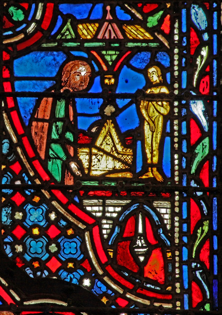 Vindue w14 Pagtens Ark i Dagon-templet (og idol) I Sam V 2 af French School