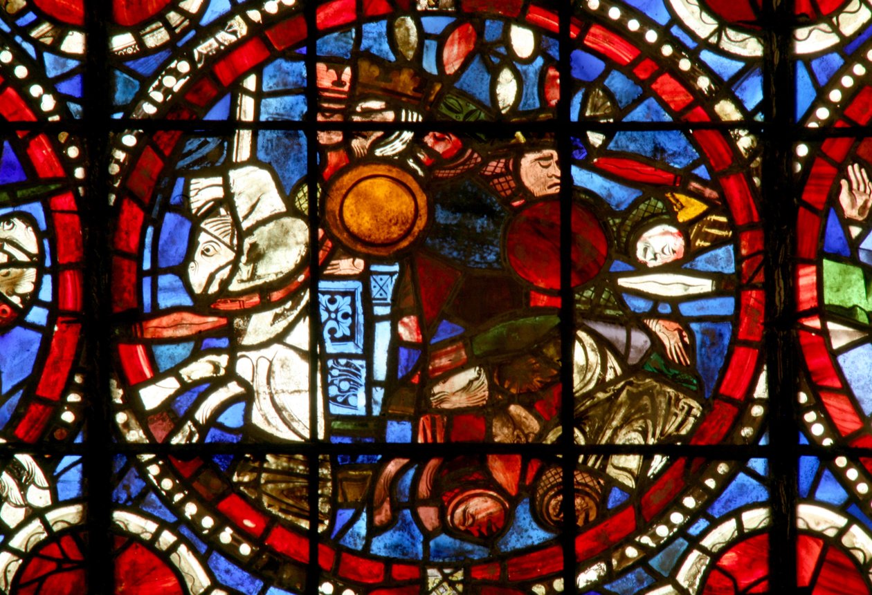 Vindue w17-L, der viser en kampscene af French School