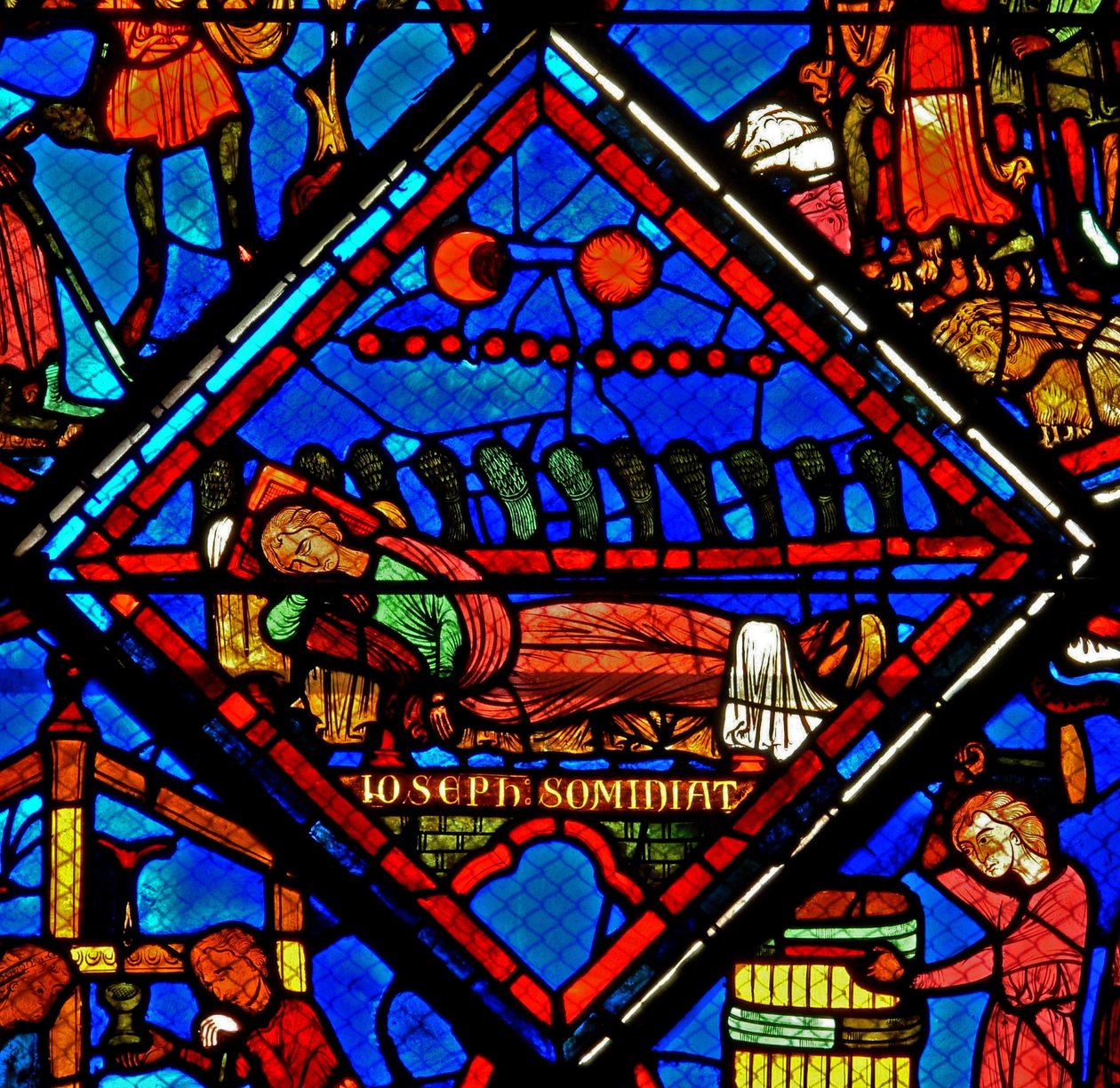 Vindue w24, der viser Josephs drømme af French School