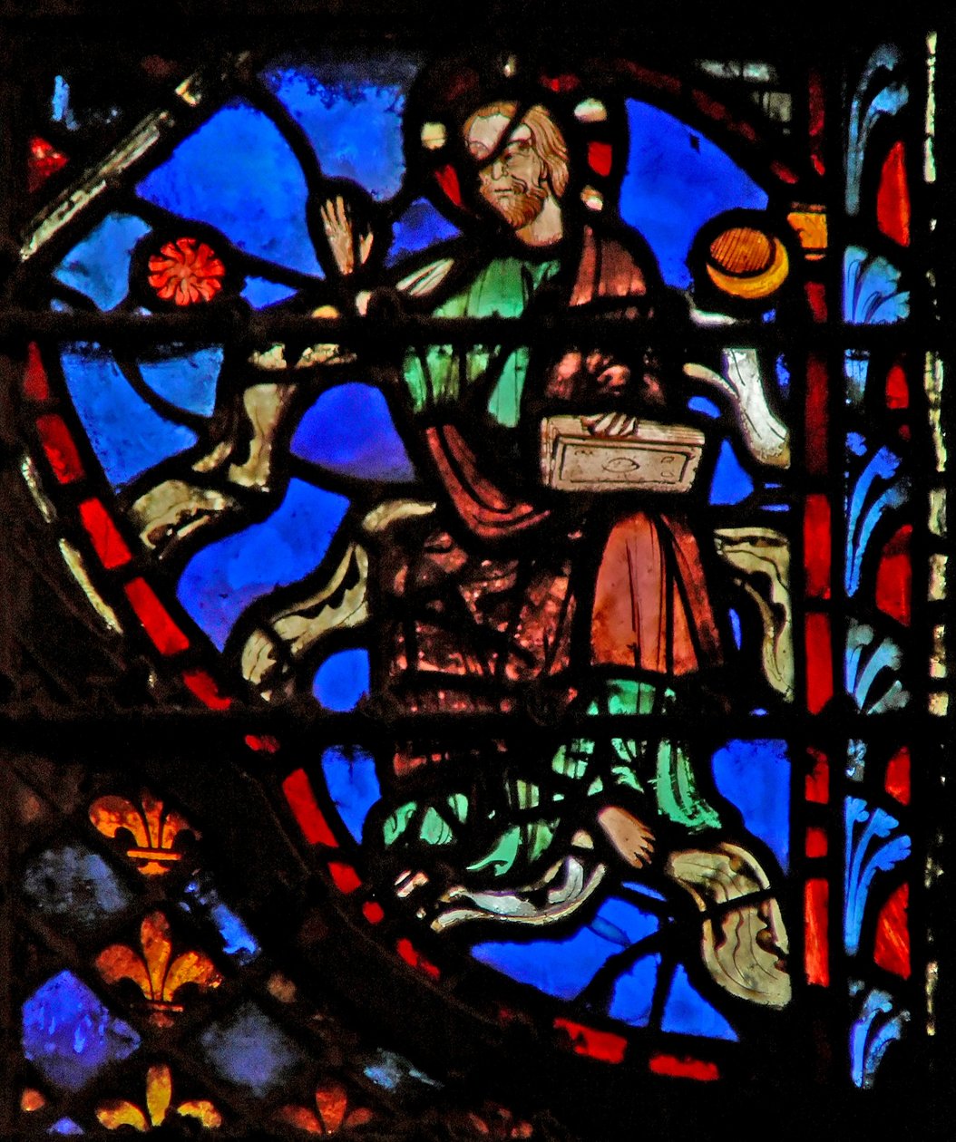 Vindue w3 God in Glory Numb XI 31 af French School