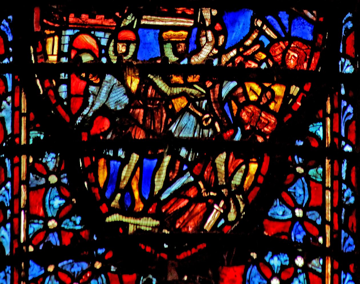 Window w4 Indfanger en by Josh XI af French School