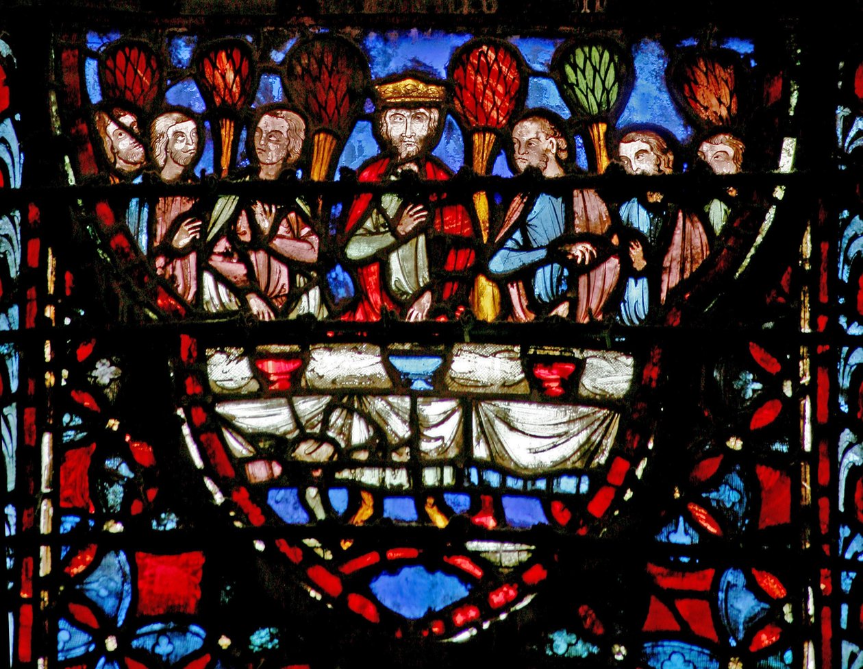 Window w4 Fejring af påsken Josh V 10 af French School