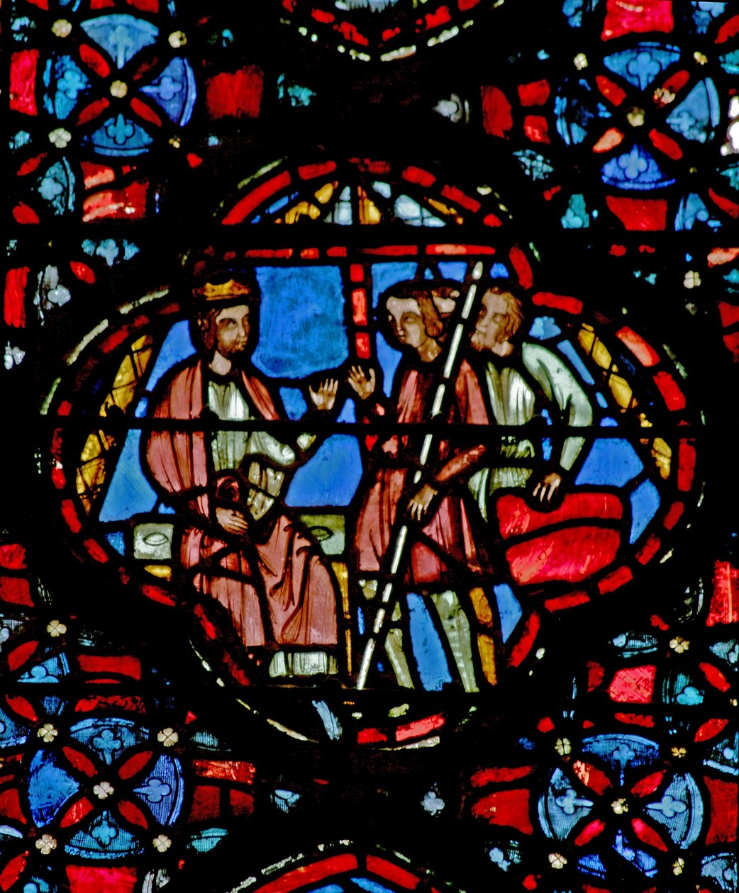 Vindue w4 Joshua giver ordrer Josh VI 6 af French School