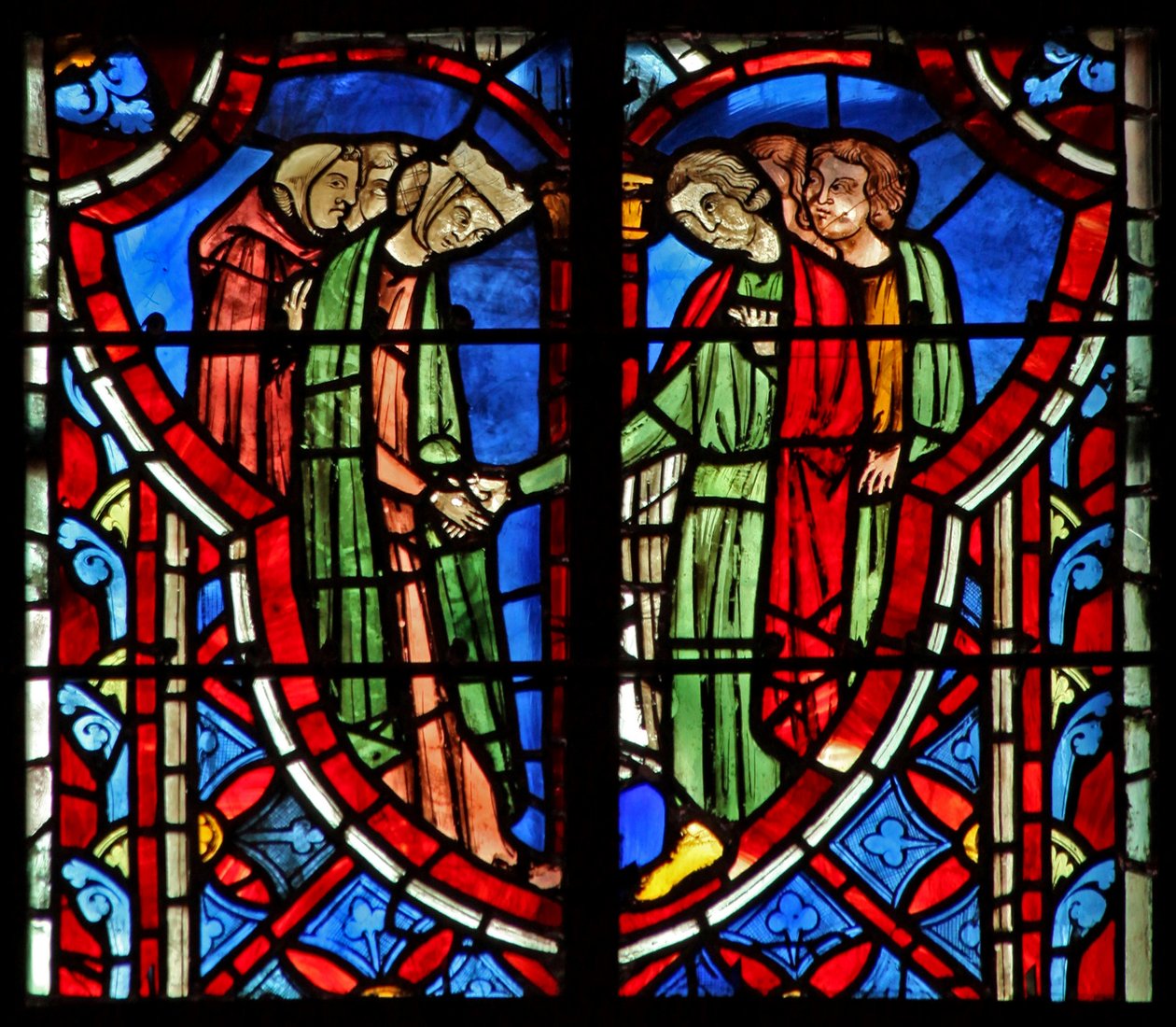 Vindue w5 Samsons bryllupsfest. Dommerne XIV 10 af French School