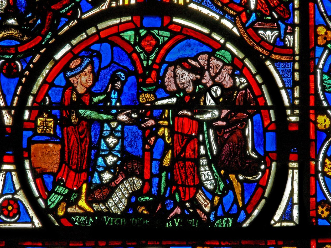 Vindue w6, der viser donorer - buntmagere af French School