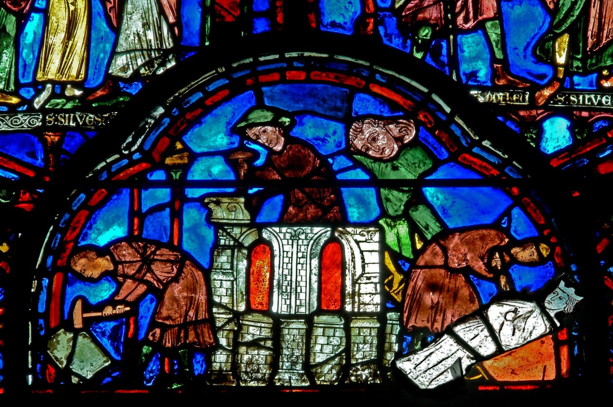 Vindue w8, der viser donorer - murere af French School