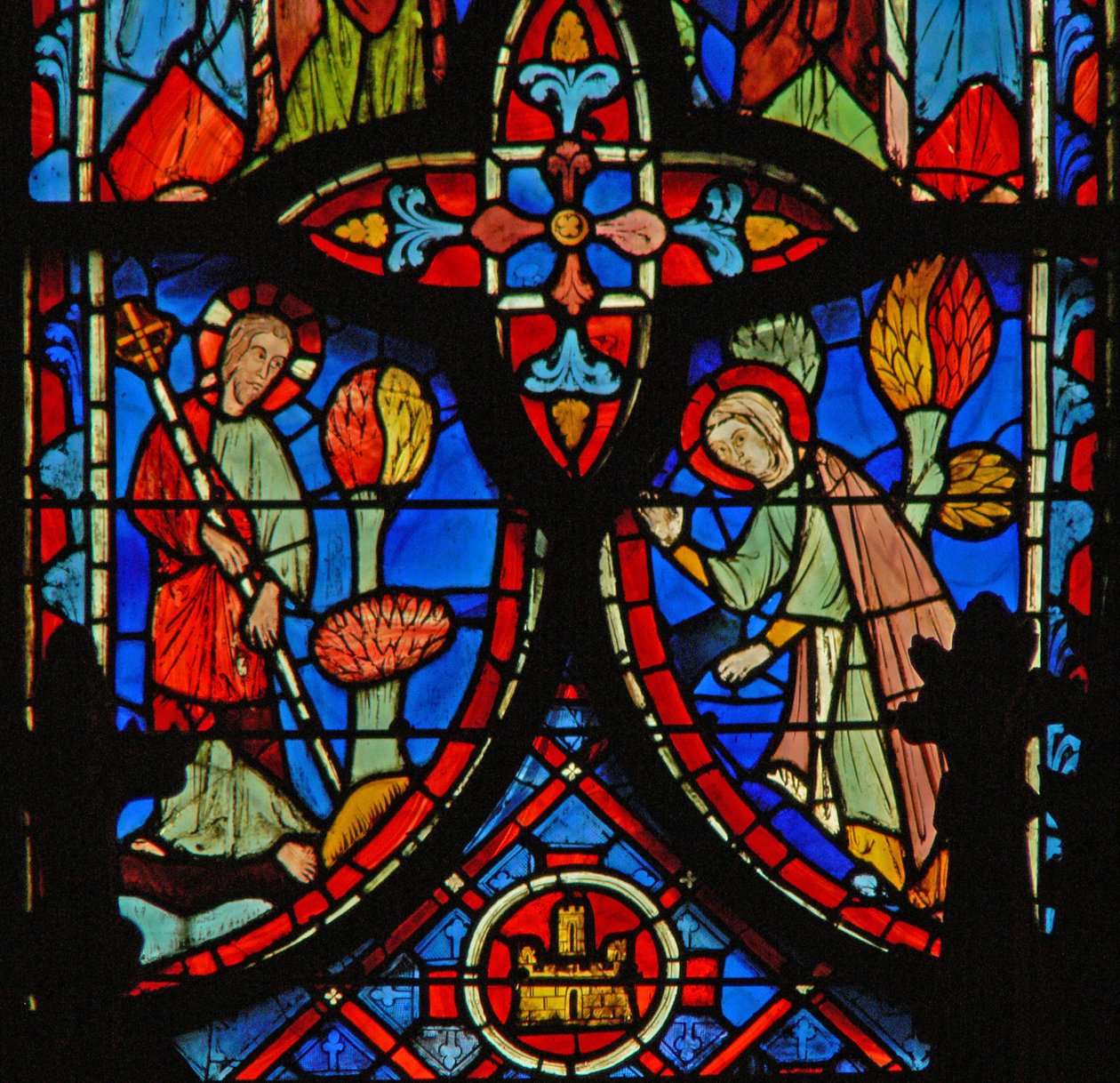 Vindue w8 Opstandelsen - Tilsynekomst for Magdalene af French School