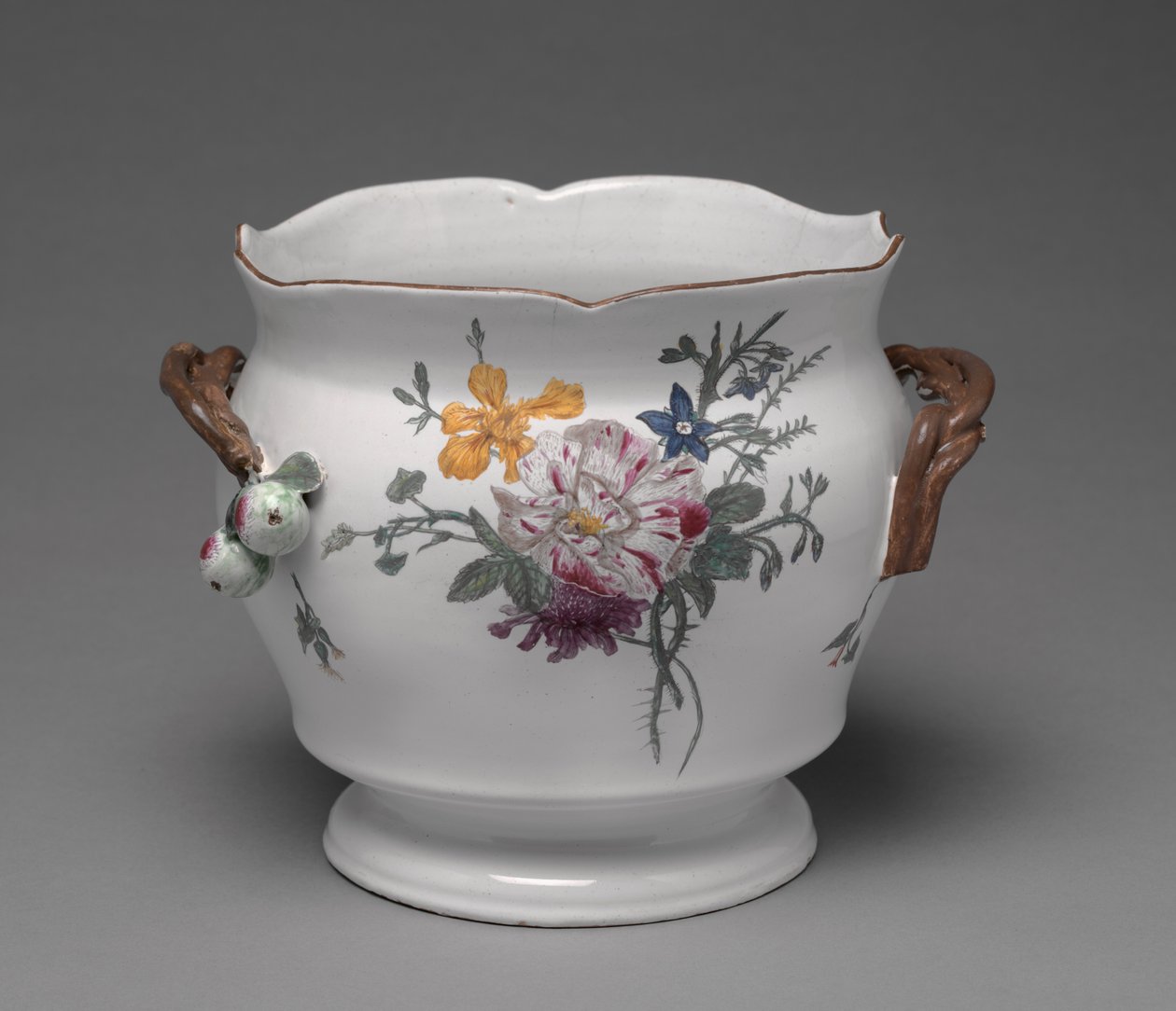 Vinkøler, fremstillet af Joseph-Gaspard Robert Factory, ca. 1760 af French School