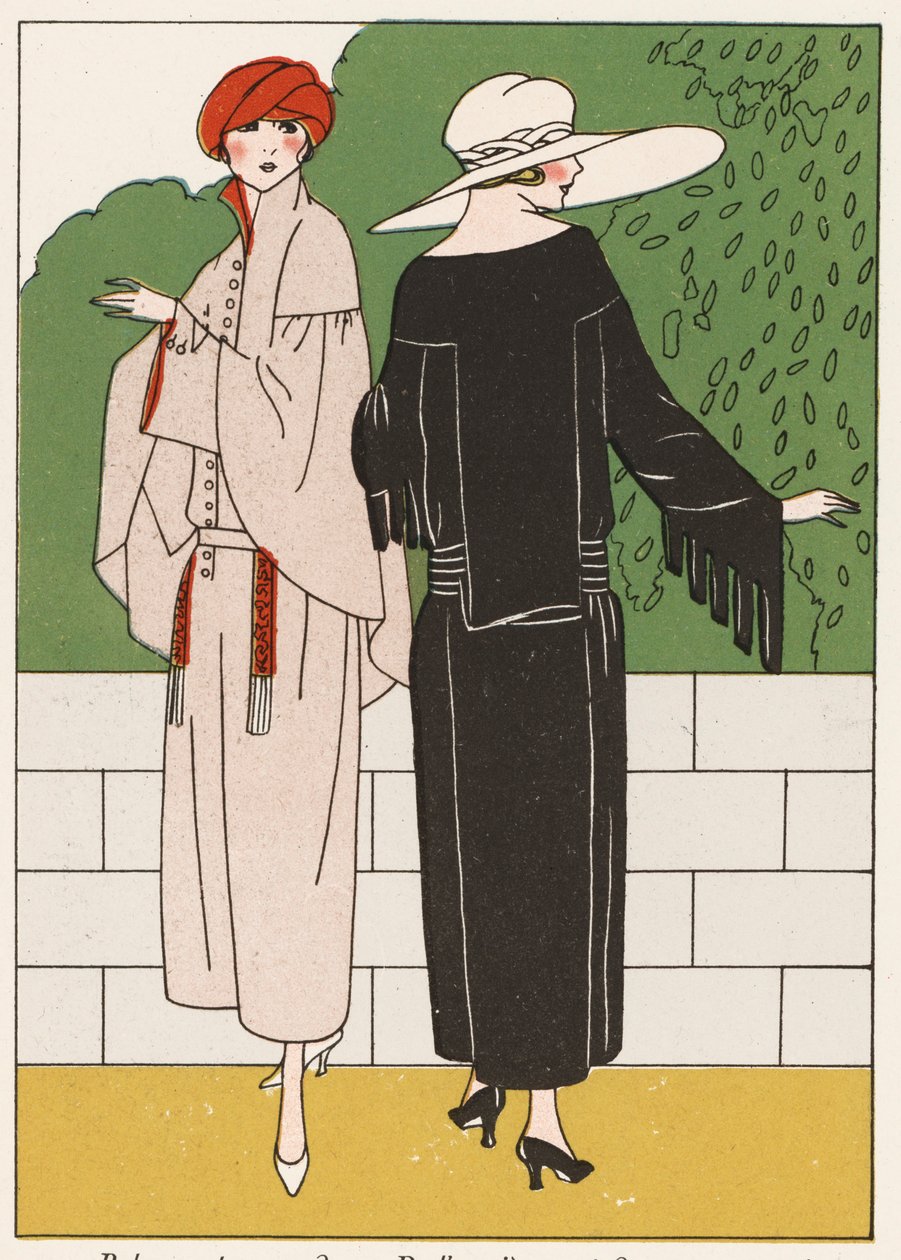 Kvinders frakkemode fra 1920