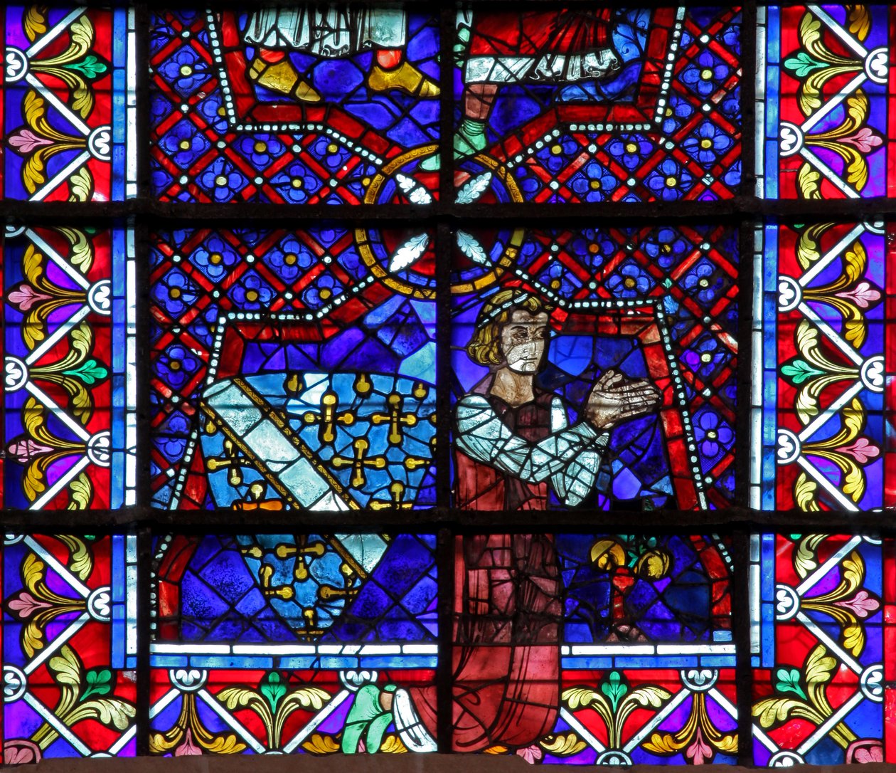 donor - Thibault VI, greve af Chartres (w109) af French School