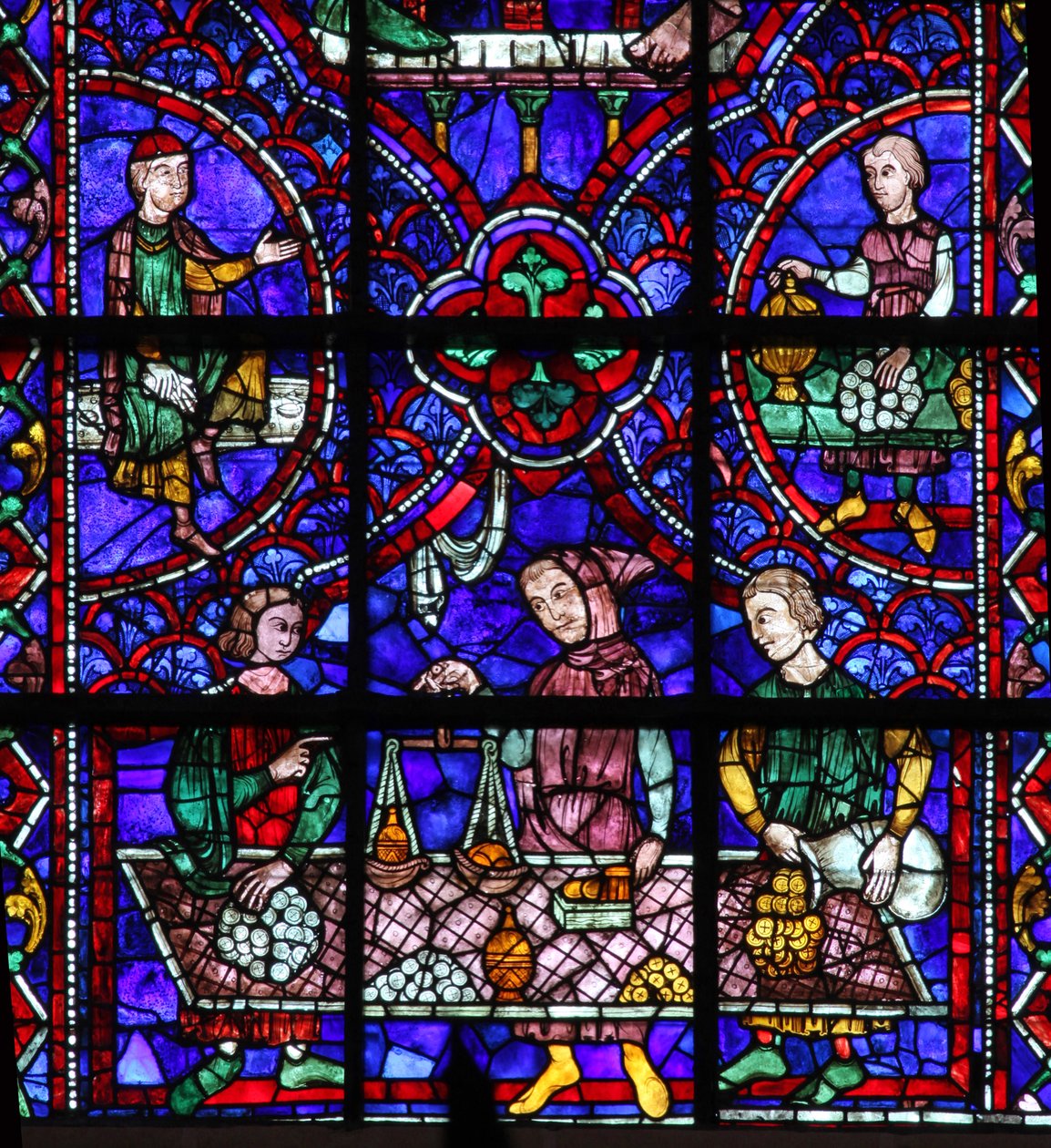donorer - pengevekslere (w106) af French School
