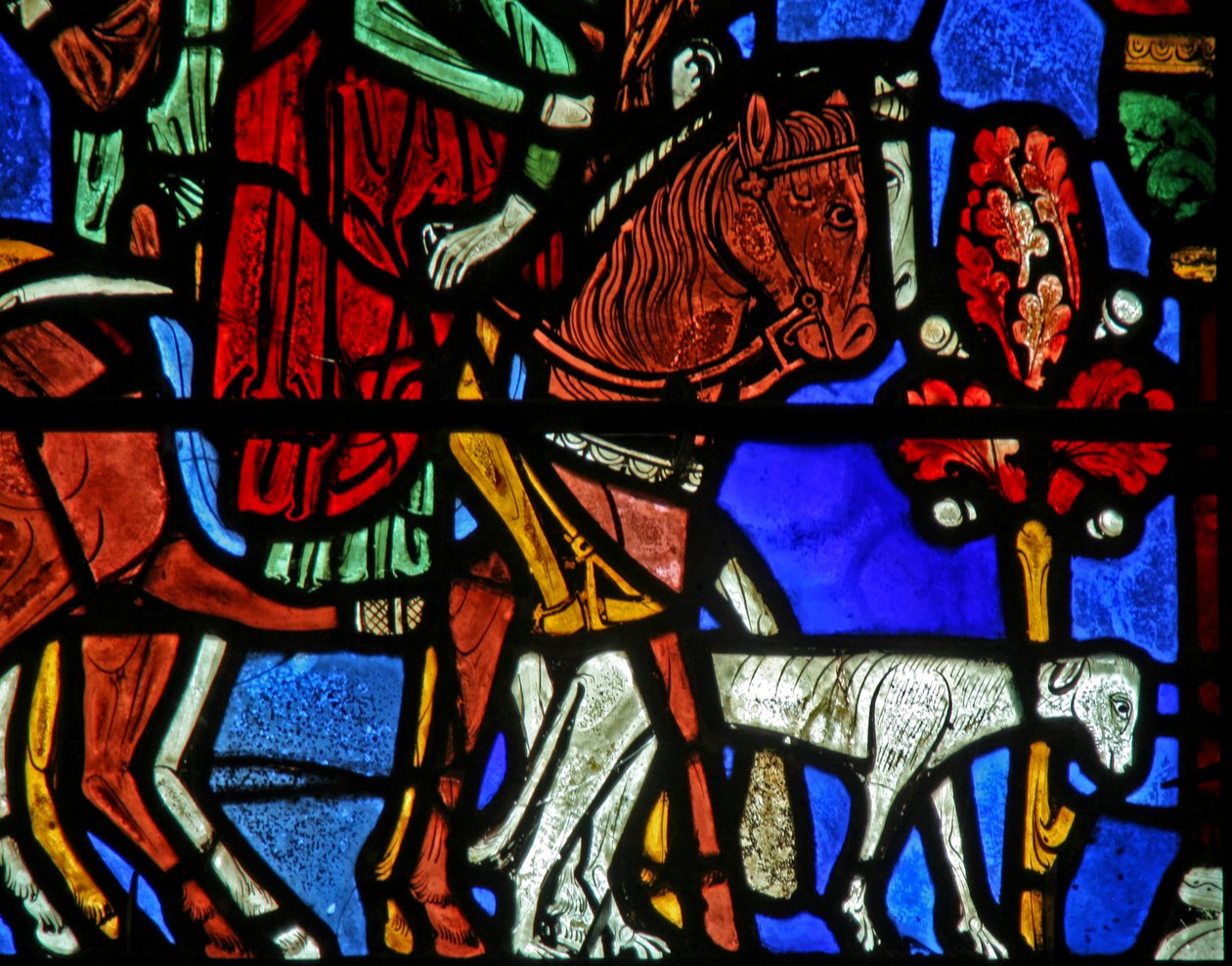 hest og hund (w15) af French School