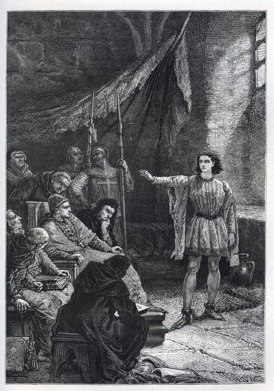 joan of arc i fængsel - 1430 Jeanne d