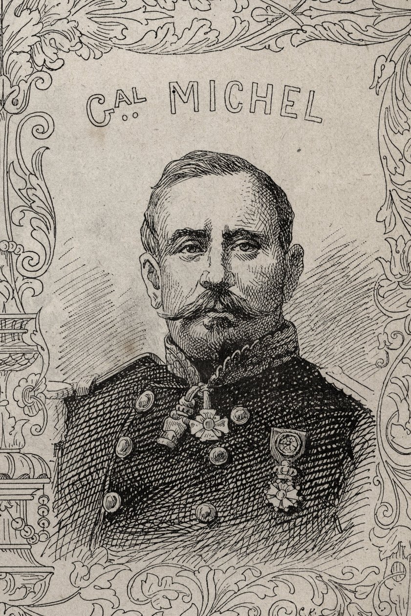 Portræt af den franske general Victor Constant Michel af French School