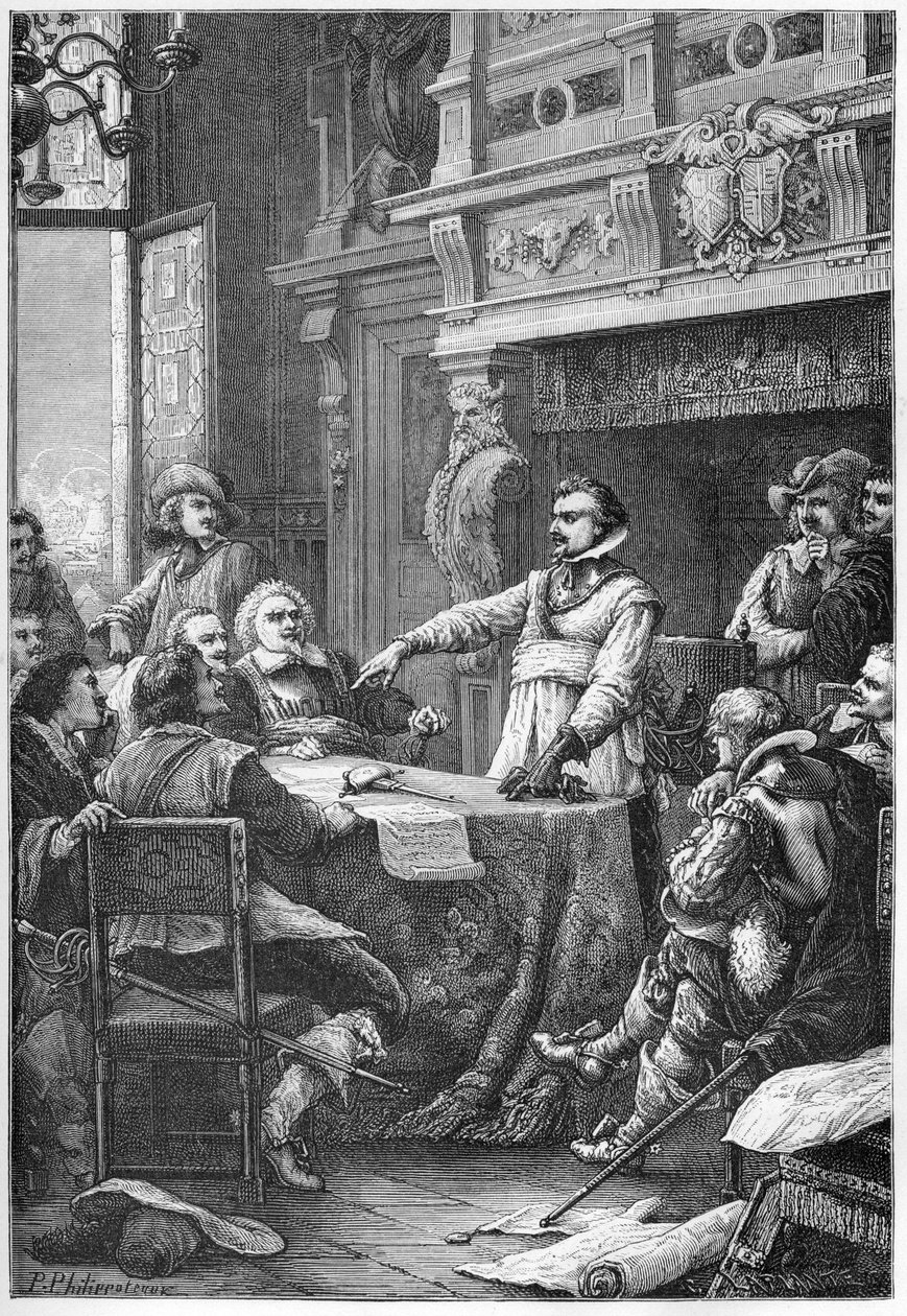 Jean Guitons ed (1585 -1654) udlånt til Hotel de Ville den 2. maj af French School