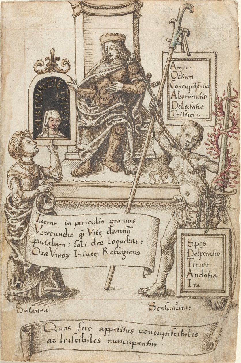"Har altid sengetøjet foldet op" [fol. 41 recto] af French early 16th Century