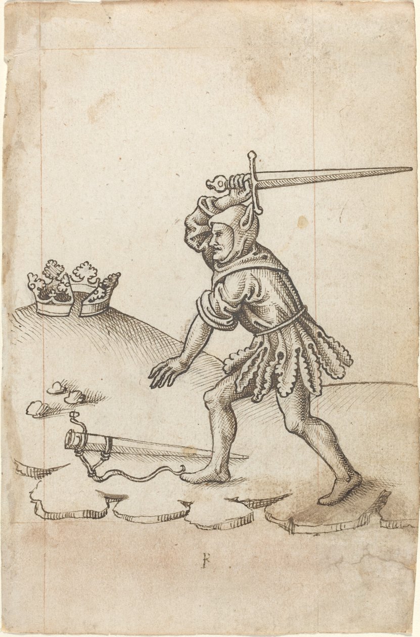 "Bræk ikke kronen" [fol. 43 recto] af French early 16th Century