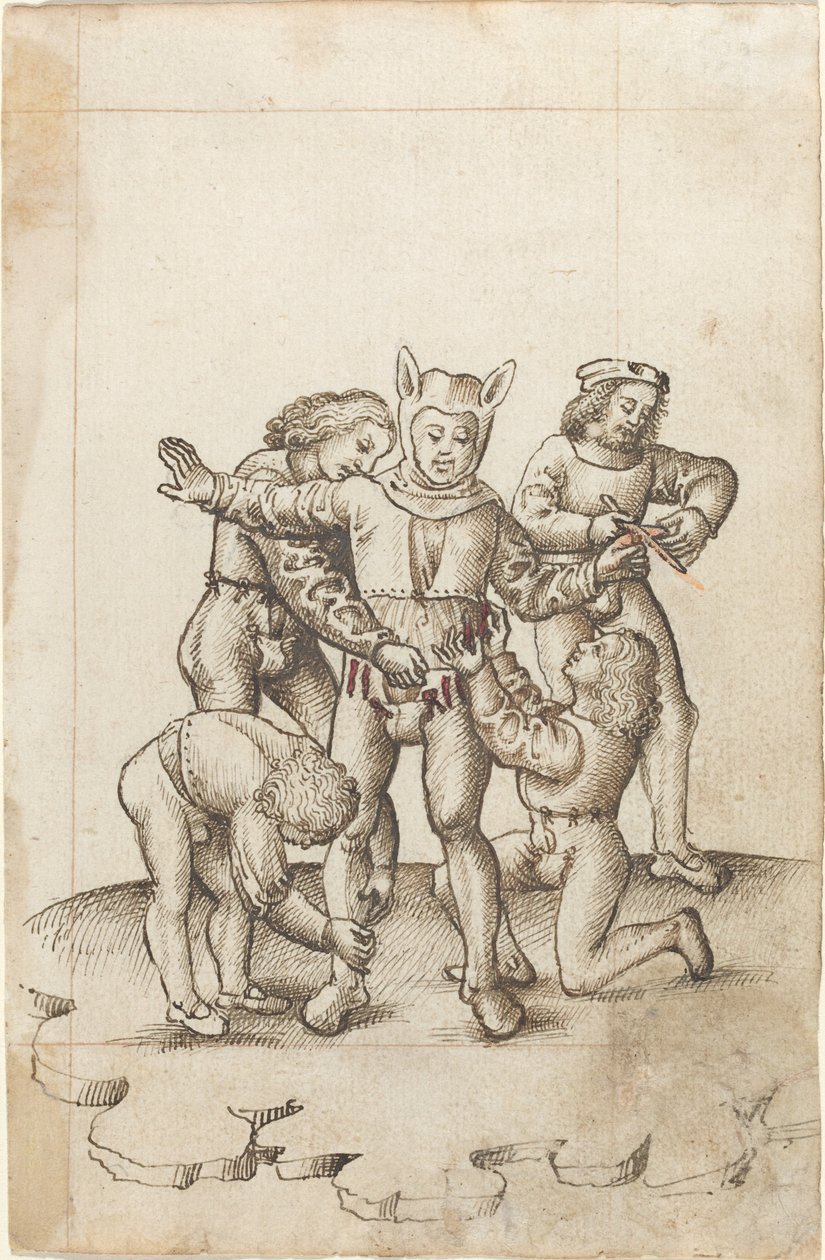 "Bær ikke en tætsiddende ring" [fol. 23 recto] af French early 16th Century