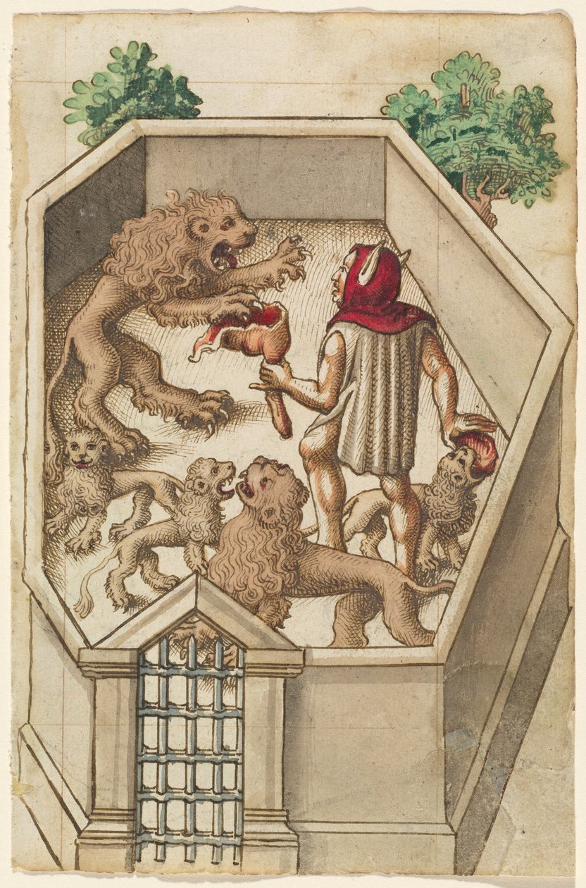 "Fød ikke ting, der har skarpe kløer" [fol. 38 recto] af French early 16th Century