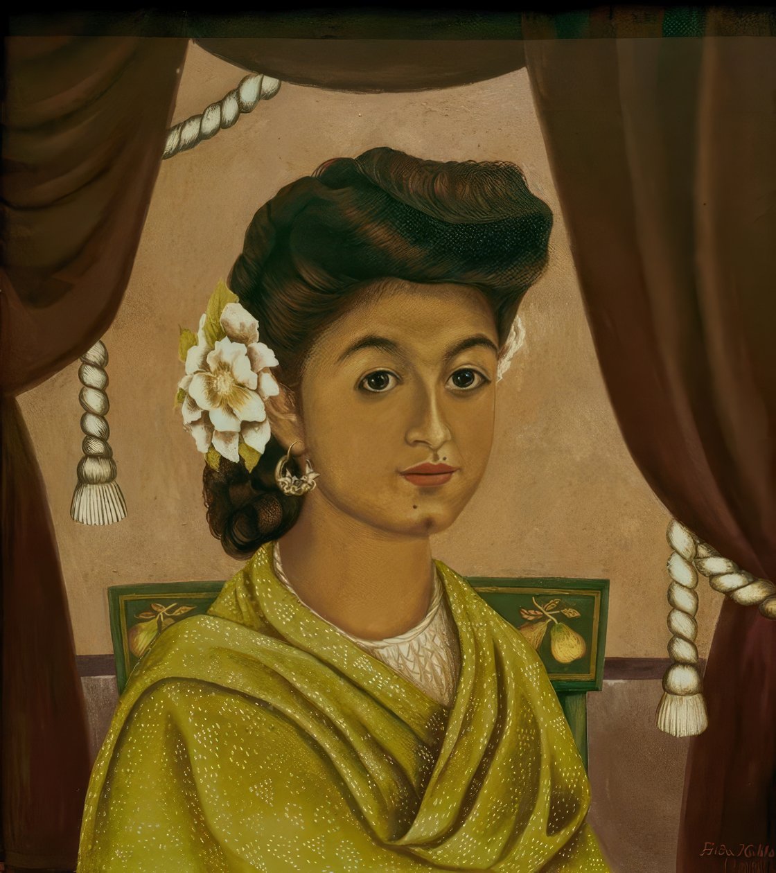 Portræt af Lupita Morillo Safa af Frida Kahlo