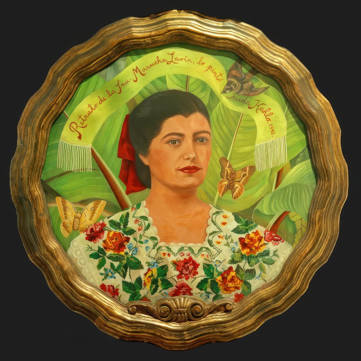 Portræt af Marucha Lavín af Frida Kahlo