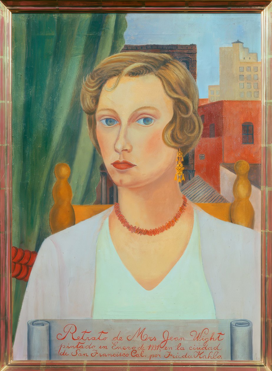 Portræt af fru Jean Wight af Frida Kahlo