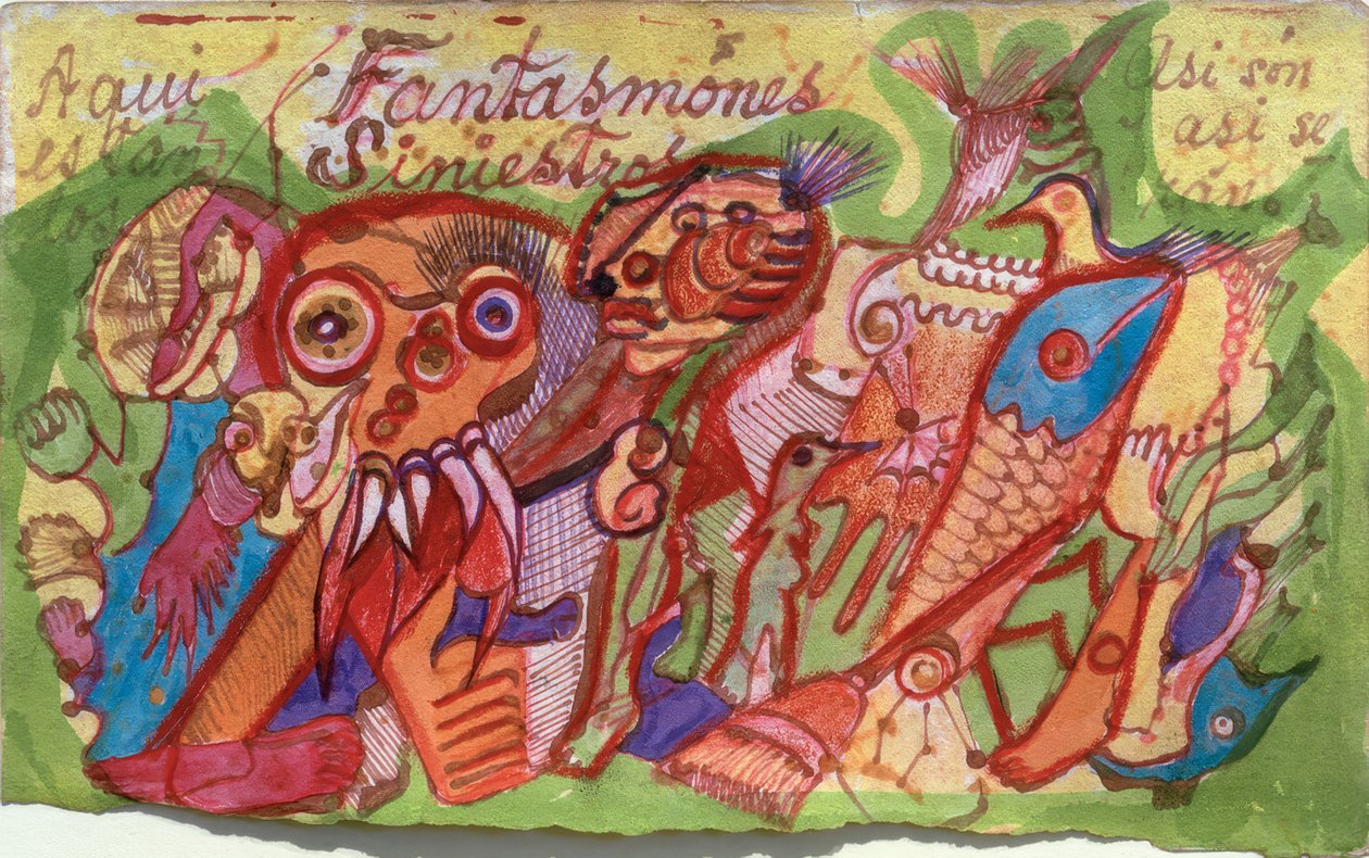 Uhyggelige spøgelser af Frida Kahlo