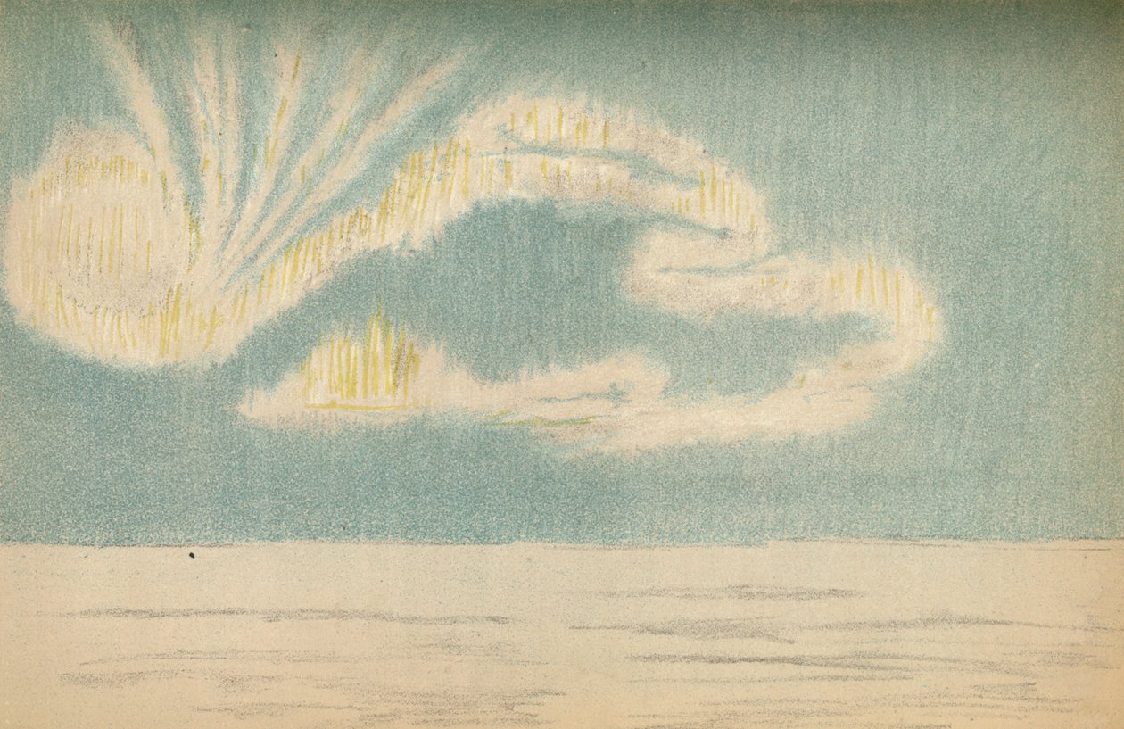 Aurora Borealis, 18. oktober 1894, 1897 af Fridtjof Nansen