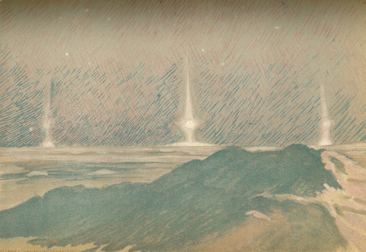 Måneskinsfænomener ved begyndelsen af polarnatten, november 1893, 1897 af Fridtjof Nansen