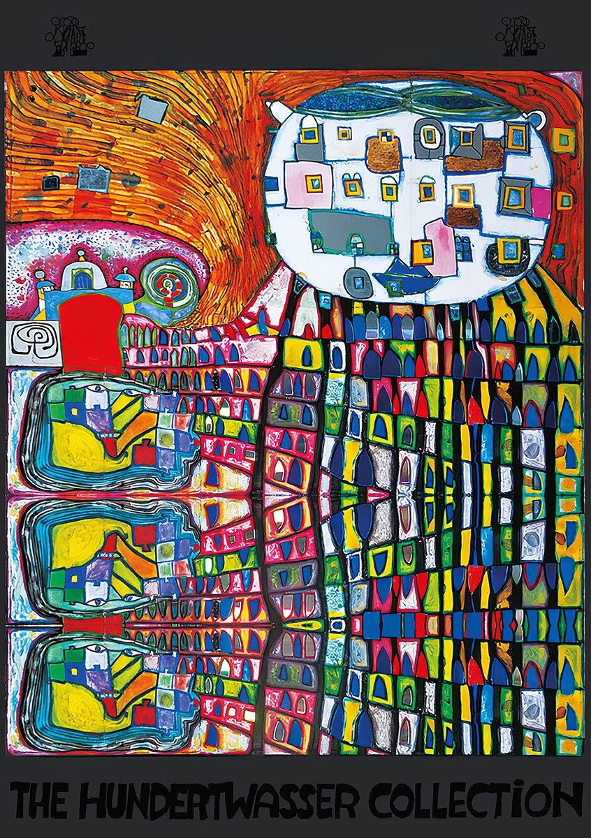huskat af Friedensreich Hundertwasser