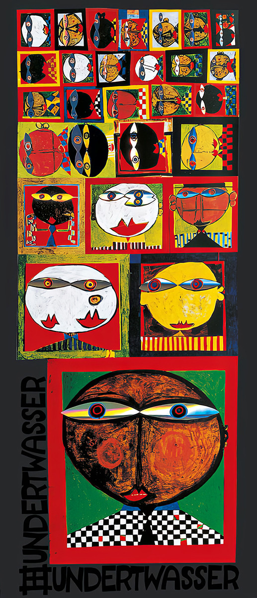 Vi lever i paradiset af Friedensreich Hundertwasser