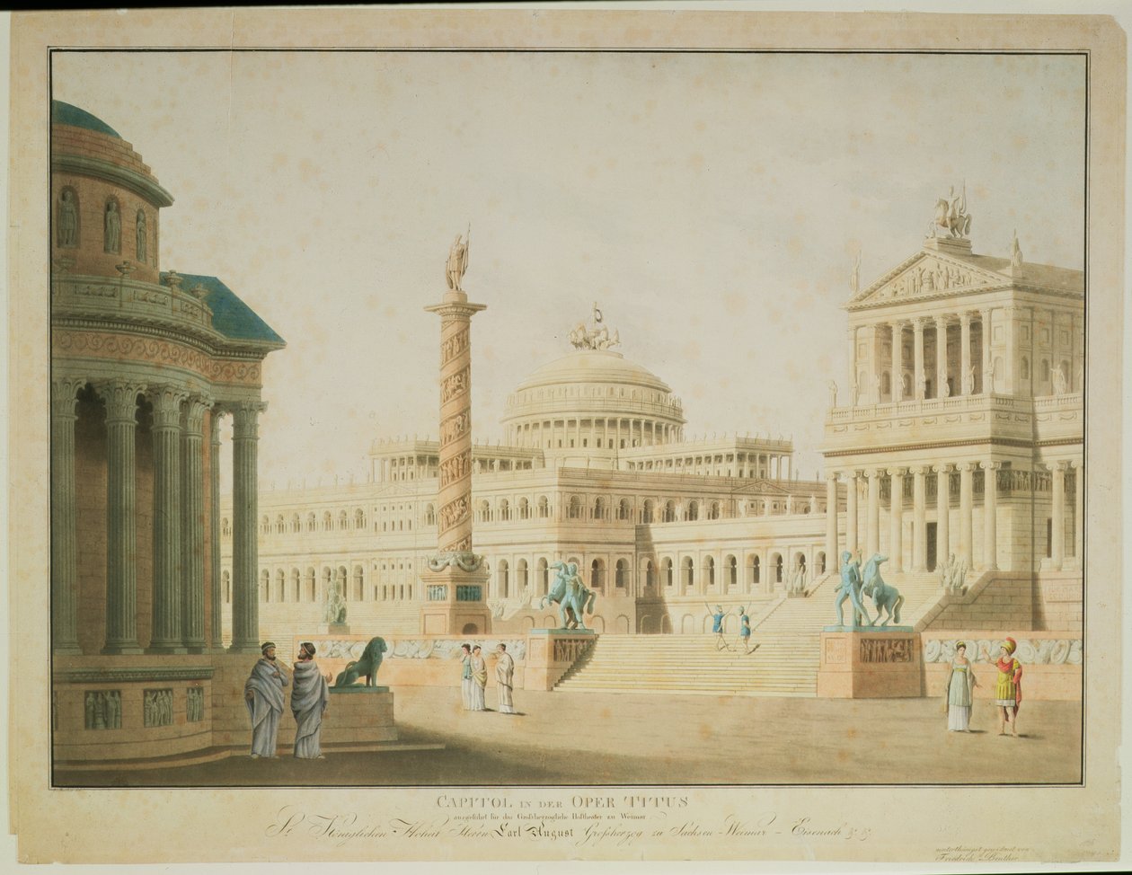Capitol, scenografi til 