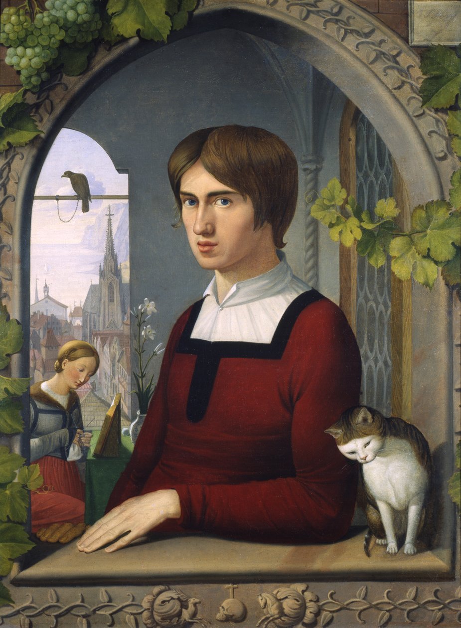 Franz Pforr, ca. 1810 af Friedrich Overbeck
