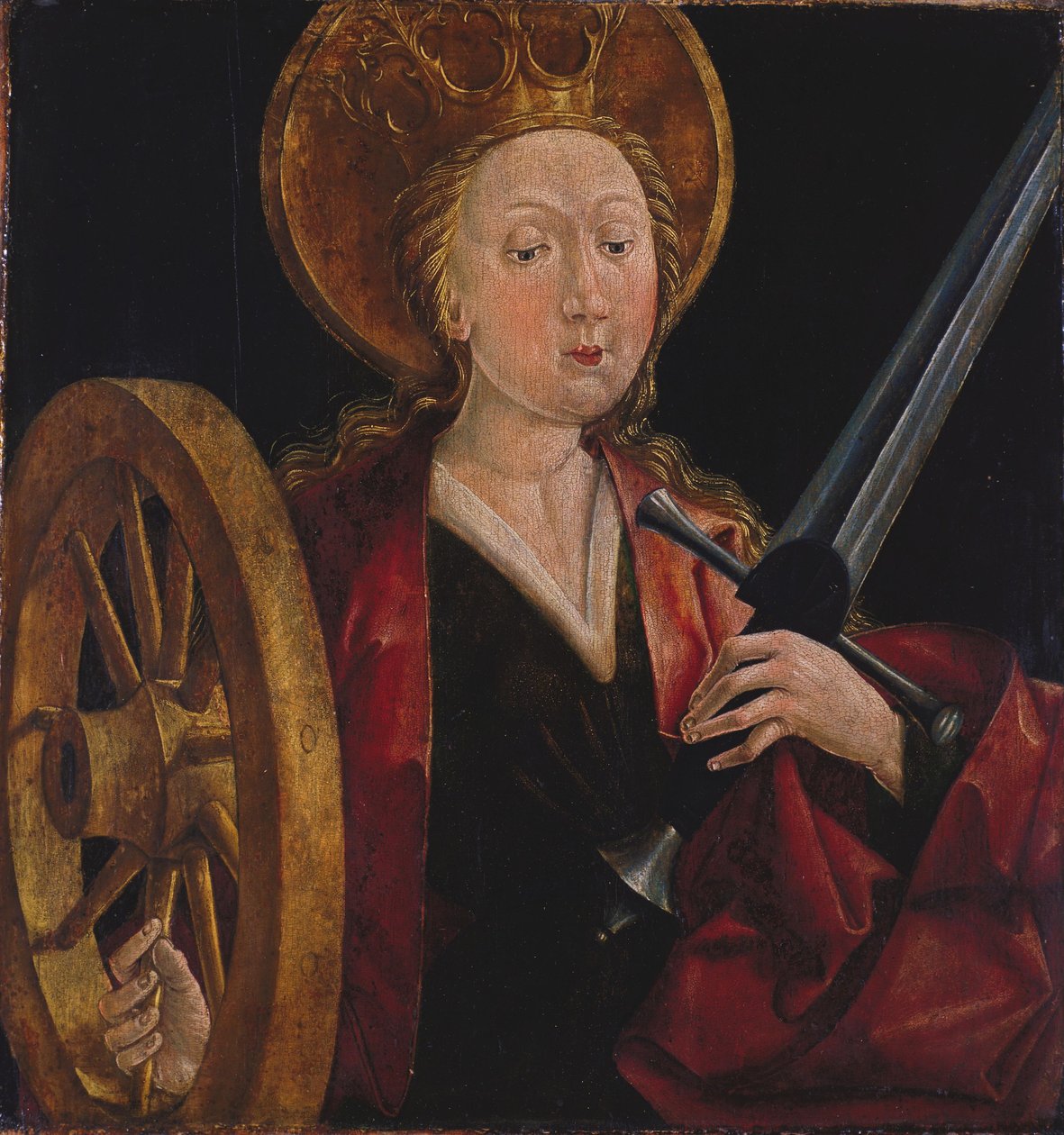 Sankt Katarina af Alexandria af Friedrich Pacher