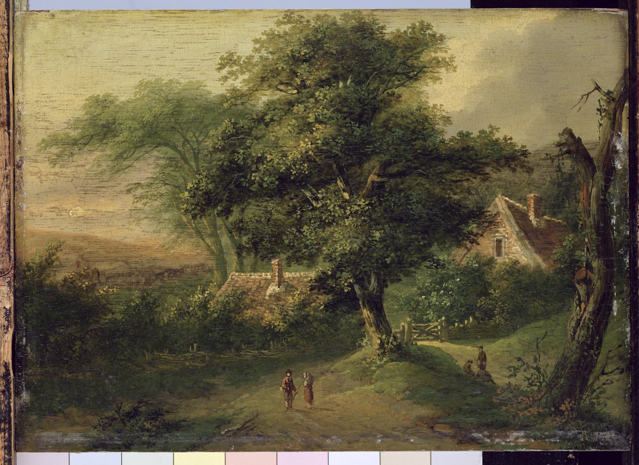Landskab, 1827 af Friedrich Rosenberg