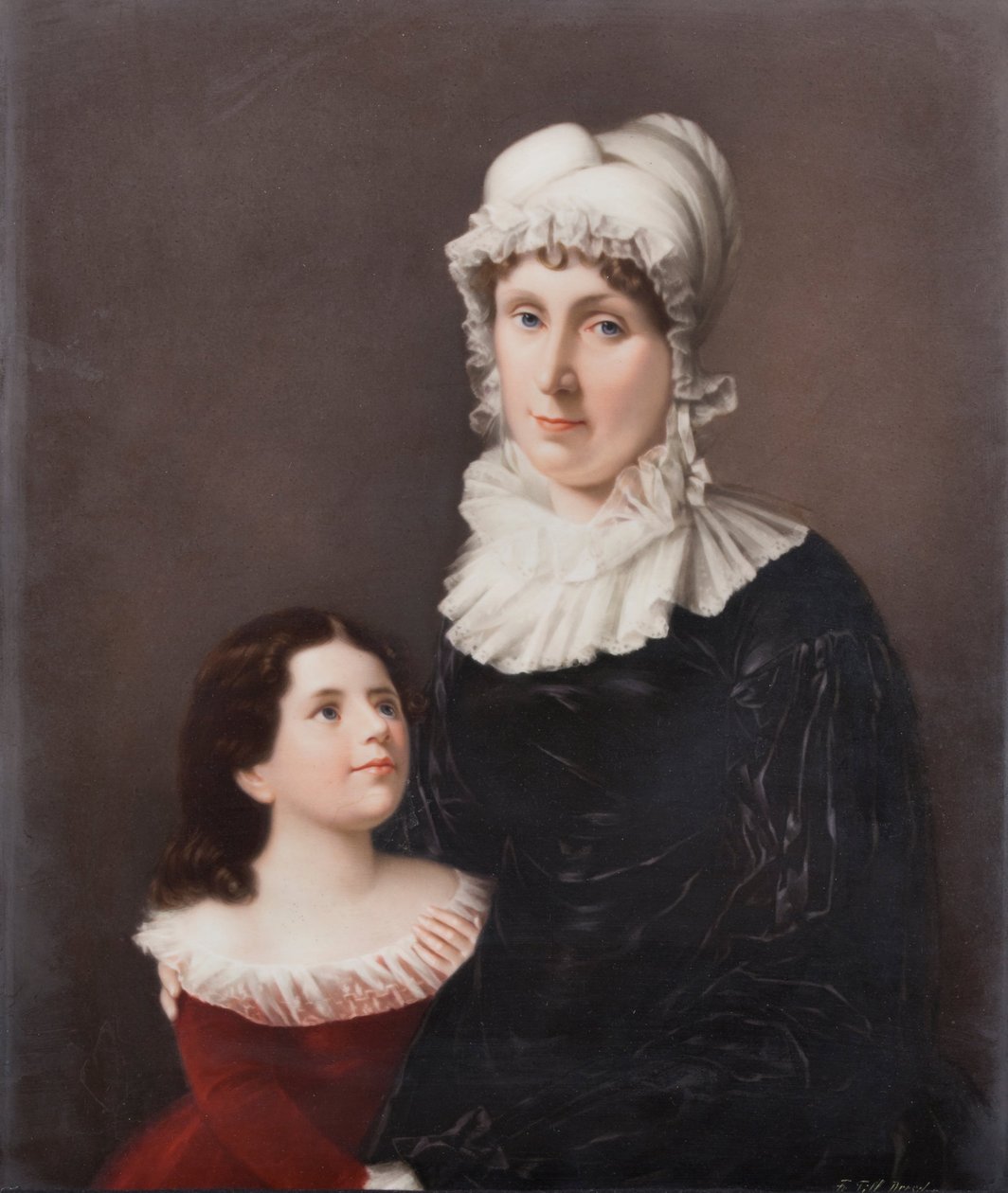Lucretia Elizabeth Hanneby (Morgan) og Judith Livingston af Friedrich Till