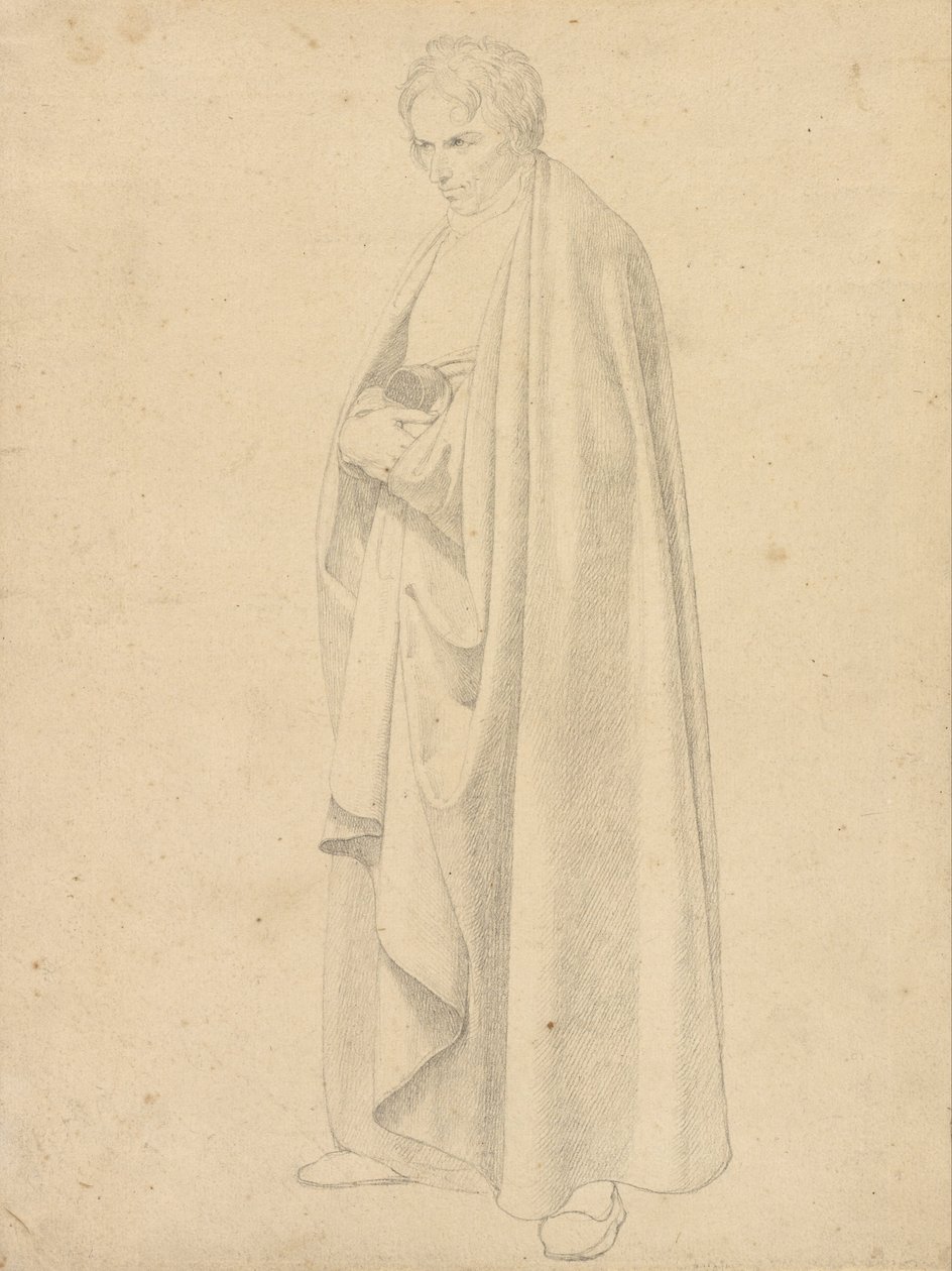 Joseph Wintergerst i en frakke i gulvlængde af Friedrich Wilhelm von Schadow