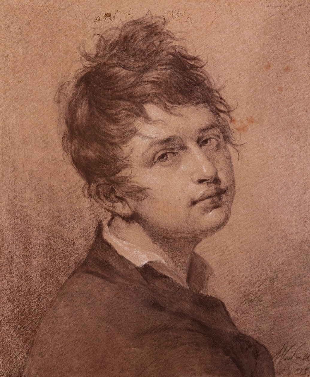 Selvportræt, 1805 af Friedrich Wilhelm von Schadow