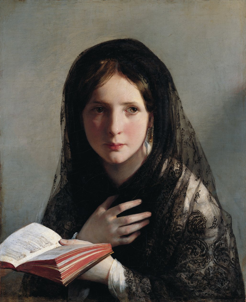 Fortabt i drømme af Friedrich von Amerling