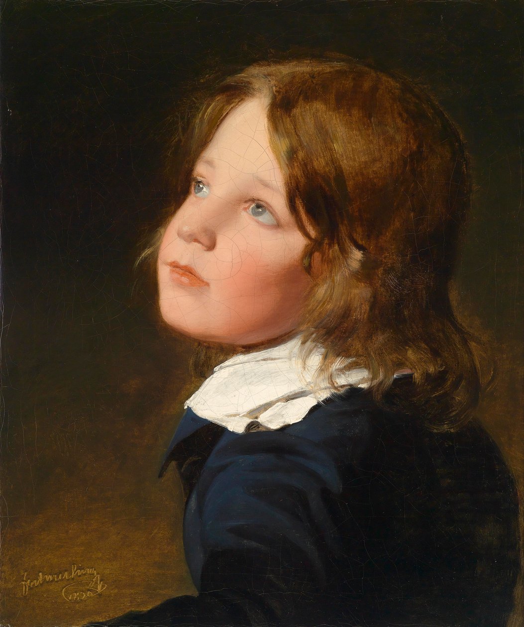 Joseph Amerling som dreng af Friedrich von Amerling