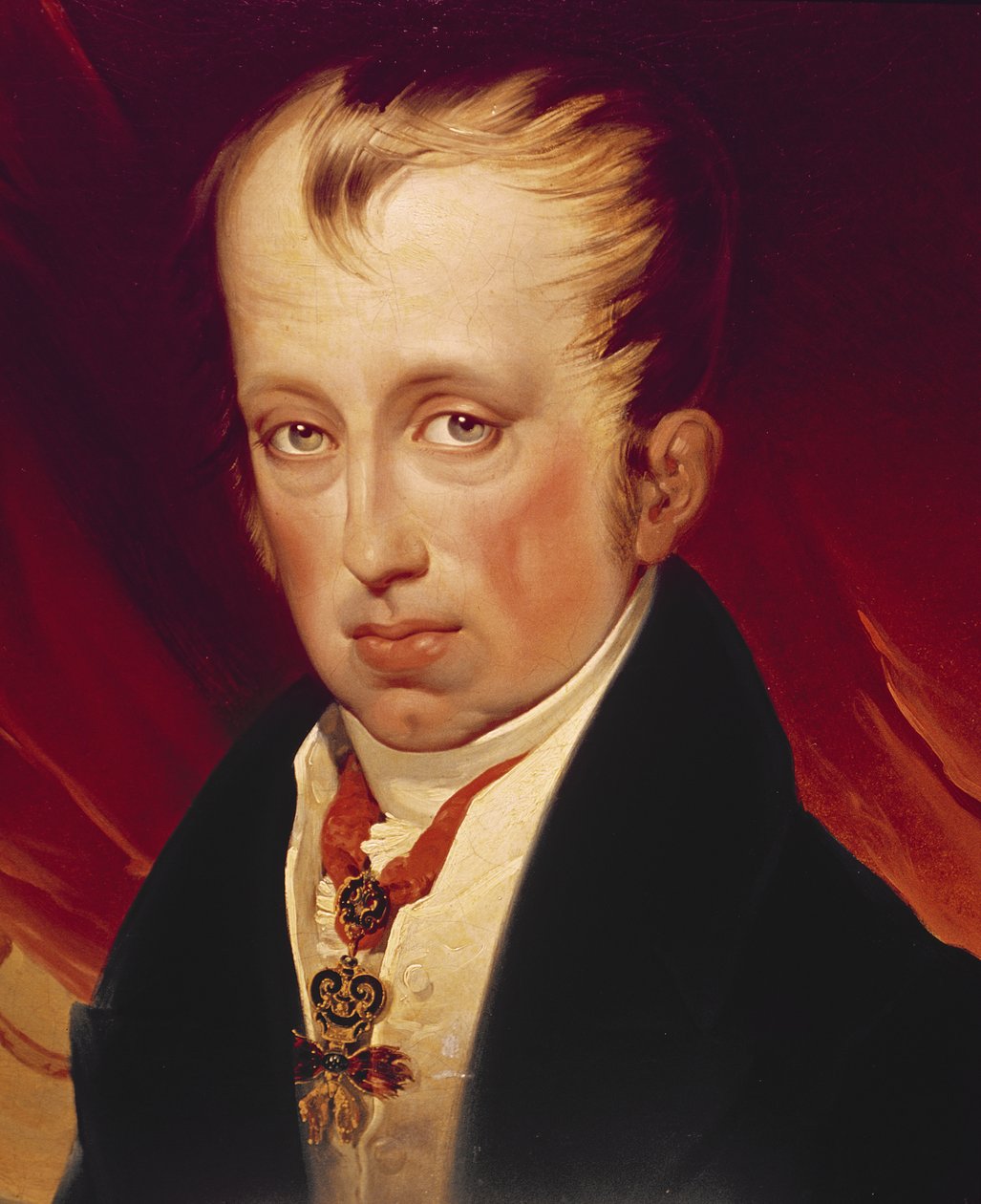 Portræt af Ferdinand I, kejser af Østrig (1835-48), 1800-tallet af Friedrich von Amerling
