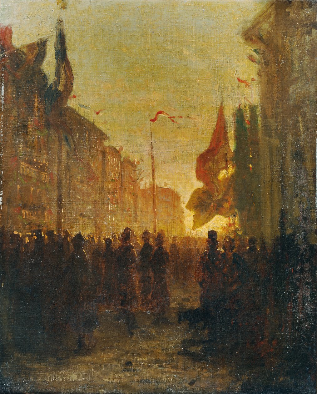 festlige flag af Friedrich Alois Schönn