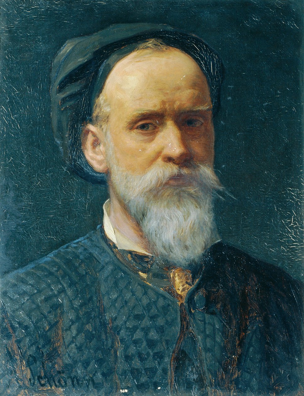 selvportræt af Friedrich Alois Schönn