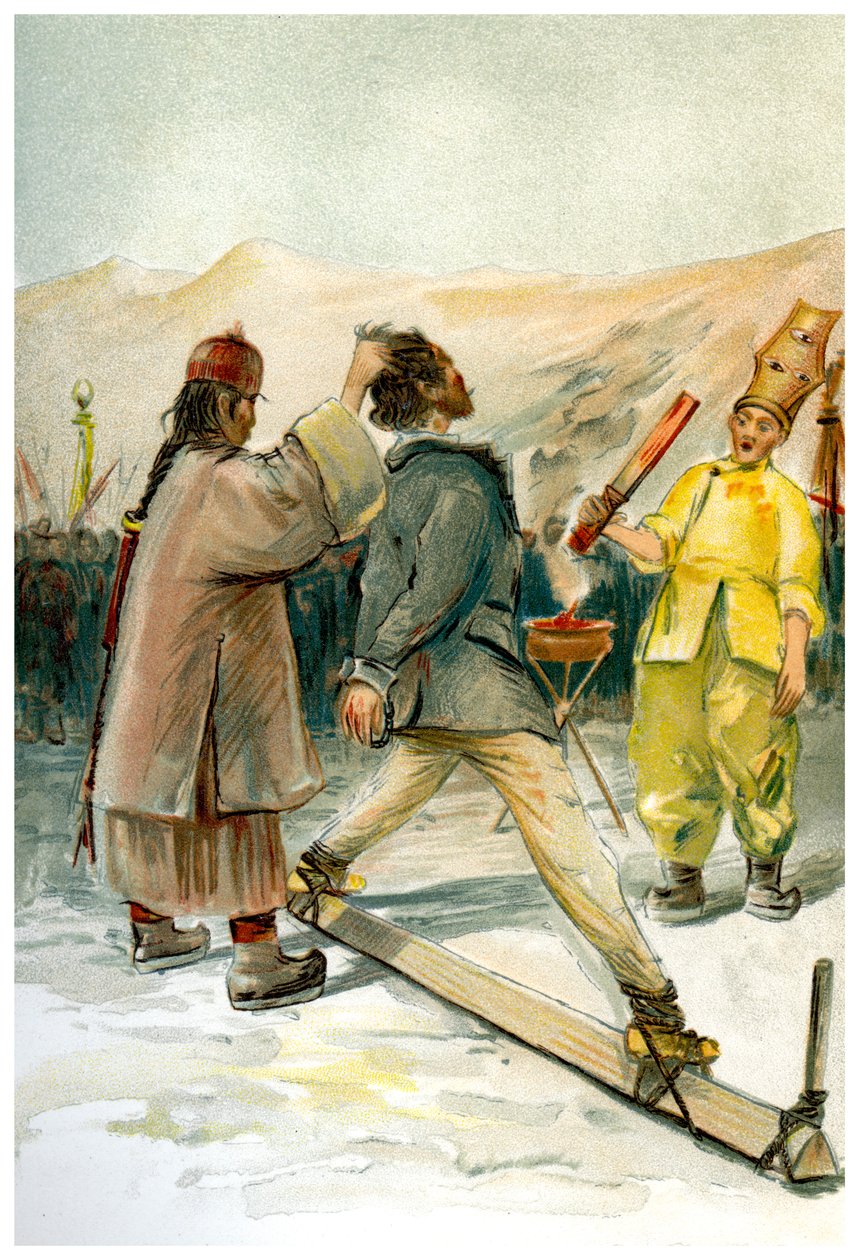 Den varme jerntortur, 1898. af Friedrich Arnold Brockhaus