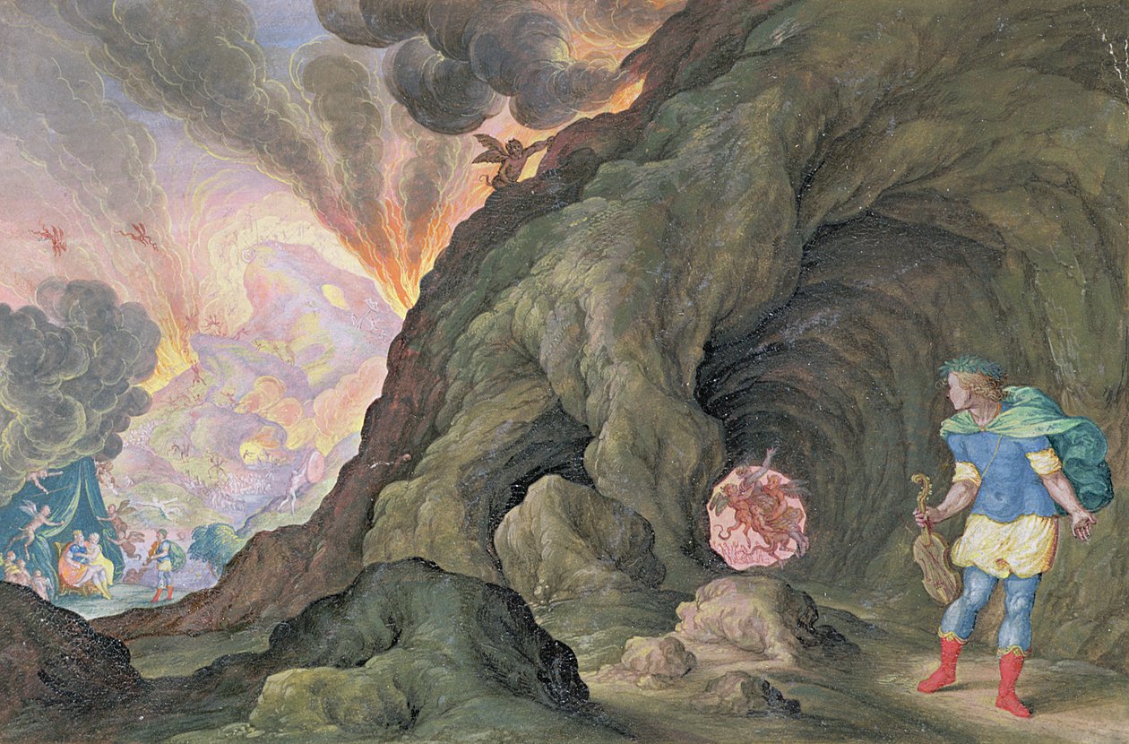 Orpheus i Hades, 1643 af Friedrich Brentel